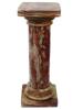 CONTINENTAL NATURAL ONYX STONE COLUMN PEDESTAL PIC-2