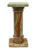 CONTINENTAL NATURAL ONYX STONE COLUMN PEDESTAL PIC-0