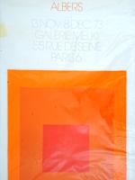 1973 JOSEF ALBERS SCREEN PRINT EXHIBITION POSTER