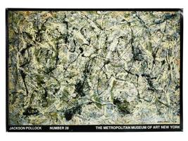 JACKSON POLLOCK METROPOLITAN MUSEUM OF ART POSTER