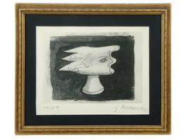 GEORGES BRAQUE FRENCH LIMITED EDITION ETCHING 1950