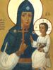 ANTIQUE RUSSIAN ICON MOTHER OF GOD THE WARRIOR PIC-1