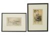 FRENCH PARIS CITYSCAPE ETCHINGS BY PAUL JEFFAY SIGNED PIC-0