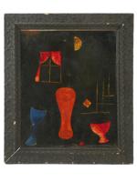 SURREAL SWISS GERMAN OIL PAINTING BY PAUL KLEE