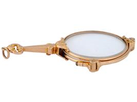 RUSSIAN 56K YELLOW GOLD OPERA GLASSES LORGNETTE