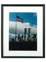 WTC TWIN TOWER VINTAGE PRINT SIGNED ANTHONY BUTERA