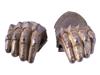 ANTIQUE VICTORIAN KNIGHTS GAUNTLET GLOVES PIC-2