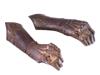 ANTIQUE VICTORIAN KNIGHTS GAUNTLET GLOVES PIC-0