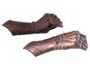 ANTIQUE VICTORIAN KNIGHTS GAUNTLET GLOVES PIC-1