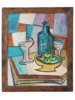 CZECH CUBIST STILL LIFE OIL PAINTING BY EMIL FILLA