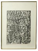 SOVIET JUDAICA LITHOGRAPH PRINT BY ANATOLI KAPLAN