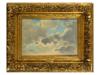 JOHN CONSTABLE ANTIQUE ENGLISH CLOUDS OIL PAINTING PIC-0