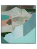 KENZO OKADA JAPANESE ABSTRACT LANDSCAPE OIL PAINTING PIC-0