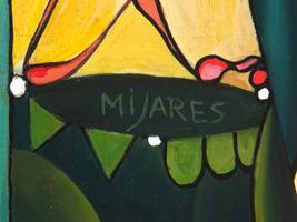 JOSE MARIE MIJARES FERNANDEZ ABSTRACT CUBAN PAINTING