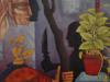 MODERN INDIAN TEMPERA PAINTING BY GANESH PYNE W COA PIC-1