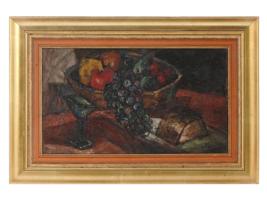 POLISH STILL LIFE OIL PAINTING BY SIGMUND MENKES