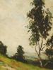 POLISH LANDSCAPE PAINTING BY JAN STANISLAWSKI SIGNED PIC-1