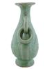 RARE CHINESE LONGQUAN CELADON RING HANDLED VASE PIC-2