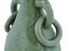 RARE CHINESE LONGQUAN CELADON RING HANDLED VASE PIC-8