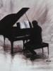 MODERN CANADIAN PIANIST LITHOGRAPH BY REMI LABARRE PIC-1