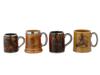 VINTAGE ENGLISH EQUESTRIAN THEMED BEER STEINS PIC-0