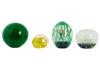 COLLECTION OF MURANO MANNER ART GLASS PAPERWEIGHTS PIC-0