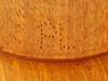 MID CENTURY CARVED WOOD AND MARQUETRY WALL PLATES PIC-6