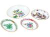 HUNGARIAN MINIATURE PORCELAIN PLATES BY HEREND PIC-0