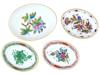 HUNGARIAN MINIATURE PORCELAIN PLATES BY HEREND PIC-1