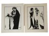 AUBREY BEARDSLEY SALOME PRINTS BY LAMBERT STUDIOS PIC-4