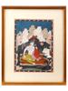 ANTIQUE INDIAN MUGHAL EMPIRE MINIATURE PAINTING PIC-0