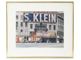 NYC S. KLEIN ON THE SQUARE PHOTO LAWRENCE CHENEY