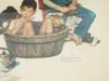 AMERICAN PRINTS OF CHILDREN BY NORMAN ROCKWELL PIC-8