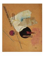 WASSILY KANDINSKY MANNER RUSSIAN PAINTING SIGNED