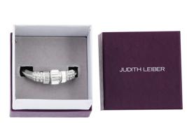 JUDITH LEIBER CRYSTAL RENEE BANGLE BRACELET IOB