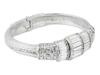 JUDITH LEIBER CRYSTAL RENEE BANGLE BRACELET IOB PIC-2