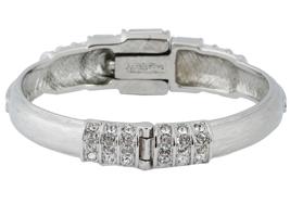 JUDITH LEIBER CRYSTAL RENEE BANGLE BRACELET IOB