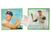 SIGNED BASEBALL CARDS WITH 1964 RECORD HOLDERS PIC-0