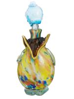 ITALIAN MURANO HAND BLOWN ART GLASS CLOWN DECANTER