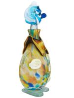 ITALIAN MURANO HAND BLOWN ART GLASS CLOWN DECANTER