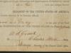 1870 AMERICAN LAND GRANT DOCUMENT SIGNED BY GRANT PIC-1