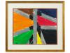 AMERICAN ABSTRACT ACRYLIC PAINTING BY SOL LEWITT PIC-0