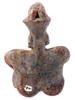 ANCIENT PRE COLUMBIAN NAYARIT CERAMIC MALE FIGURINE PIC-4