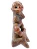 ANCIENT PRE COLUMBIAN NAYARIT CERAMIC MALE FIGURINE PIC-3