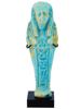 ANCIENT EGYPTIAN BLUE GLAZED FAIENCE USHABTI PIC-1