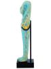 ANCIENT EGYPTIAN BLUE GLAZED FAIENCE USHABTI PIC-2