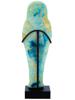 ANCIENT EGYPTIAN BLUE GLAZED FAIENCE USHABTI PIC-4