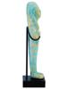 ANCIENT EGYPTIAN BLUE GLAZED FAIENCE USHABTI PIC-3