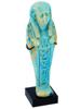 ANCIENT EGYPTIAN BLUE GLAZED FAIENCE USHABTI PIC-0