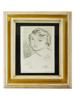 FRENCH PORTRAIT HELIO ENGRAVING BY GEORGES BRAQUE PIC-0